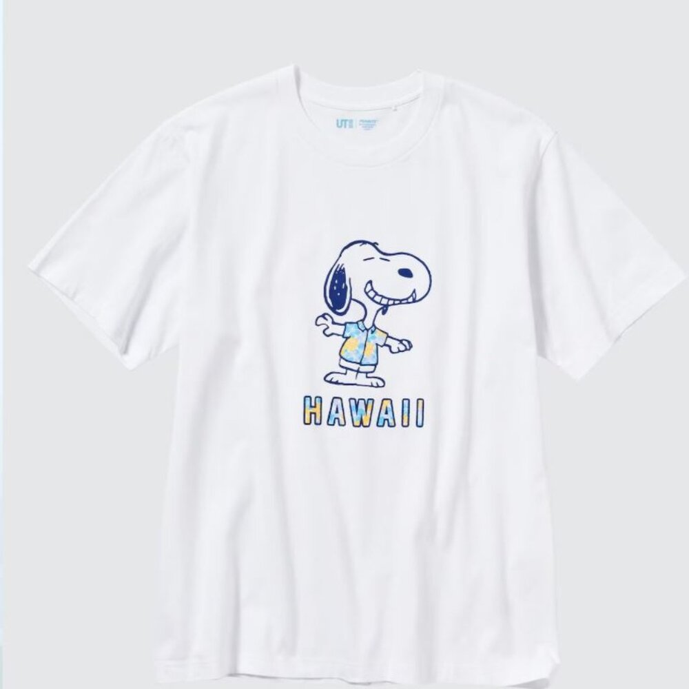 Uniqlo PEANUTS HAWAII UT Graphic T-Shirt